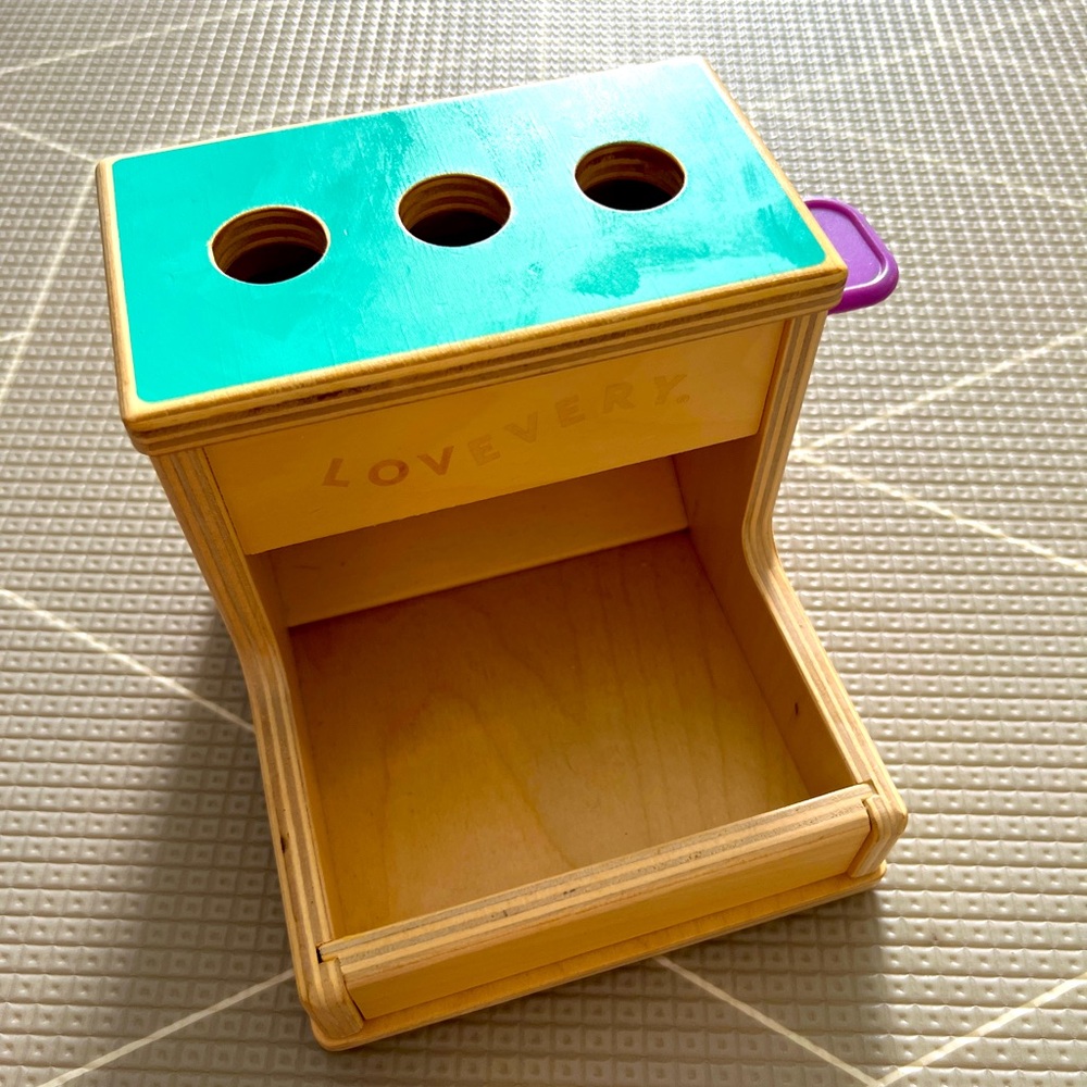 Lovevery peg drop (no pegs, for parts only!)
